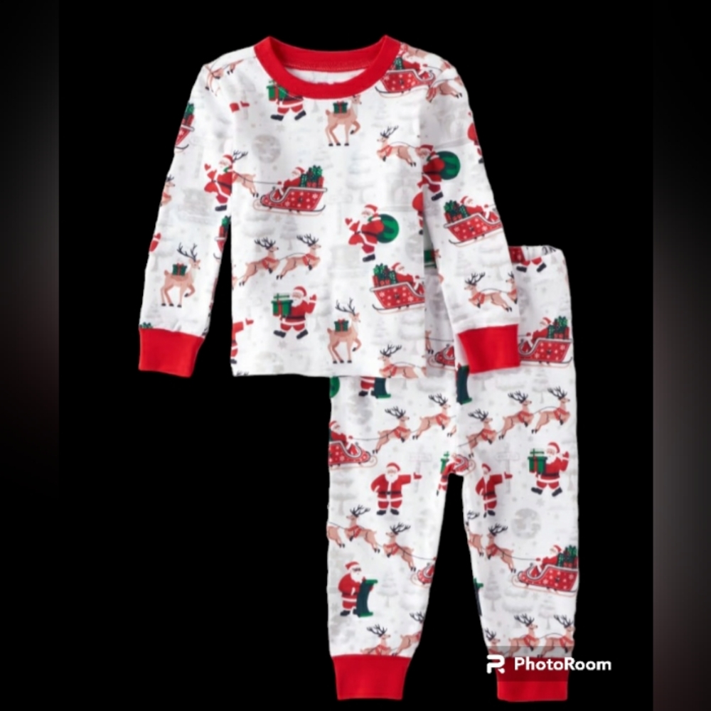 Nwt Unisex The Children's Place 2pc PJ Set Size 9/12 Months